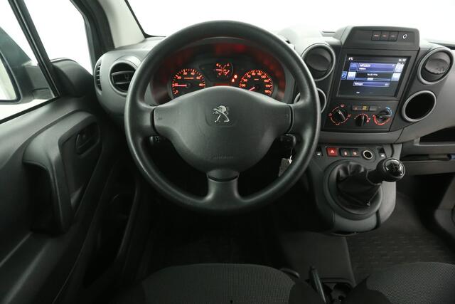 Peugeot PARTNER 1.6 BlueHDi | MARGE | 3-Zits | Airco | Cruise | Trekh. | Carplay | Navi | Parkeersens.