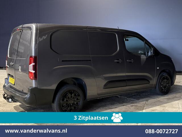 Peugeot PARTNER 1.5 BlueHDI 102pk L2H1 Euro6 Airco | 3-Zits | Apple Carplay | Camera | Cruisecontrol | Trekhaak Android Auto, Parkeersensoren, Bijrijdersbank