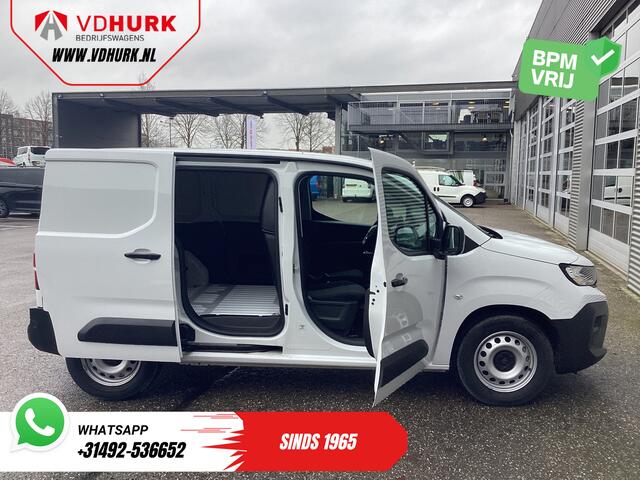 Peugeot PARTNER e-Partner 50 kWh 336 km WLTP Snellader/ Warmtepomp/ Adapt.Cruise/ Virtual Cockpit/ Stuurverw./ Carplay/ 360 Camera/ Standkachel/ Climate/ PDC