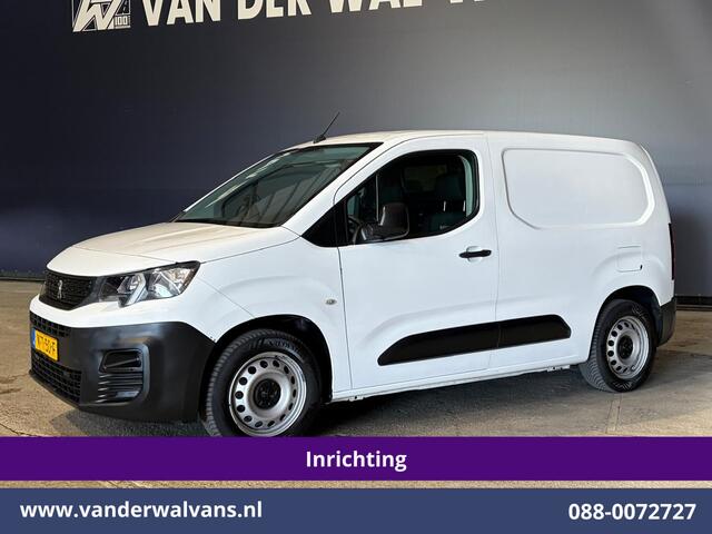 Peugeot PARTNER 1.5 BlueHDI 102pk L1H1 inrichting Omvormer Euro6 Airco | Trekhaak | Apple Carplay | Cruisecontrol Android auto, Dakdragers, parkeersensoren,