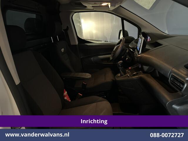 Peugeot PARTNER 1.5 BlueHDI 102pk L1H1 inrichting Omvormer Euro6 Airco | Trekhaak | Apple Carplay | Cruisecontrol Android auto, Dakdragers, parkeersensoren,