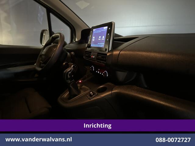 Peugeot PARTNER 1.5 BlueHDI 102pk L1H1 inrichting Omvormer Euro6 Airco | Trekhaak | Apple Carplay | Cruisecontrol Android auto, Dakdragers, parkeersensoren,