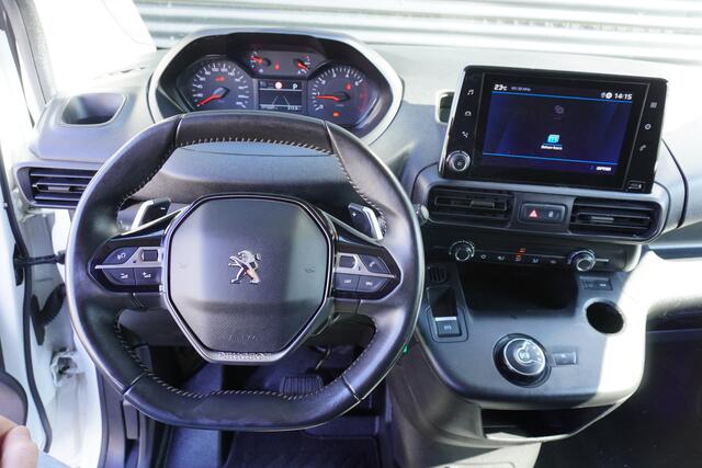 Peugeot PARTNER 130pk Automaat L2 Lang Apple Carplay Cruise control Parkeersensoren Stoelverwarming
