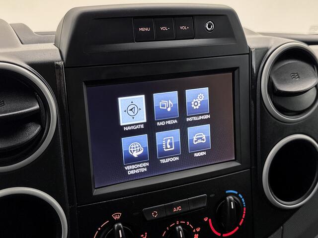 Peugeot PARTNER 120 1.6 BlueHDi 75 L1 Premium Pack Navigatie Cruise control Euro 6 Parkeersensoren