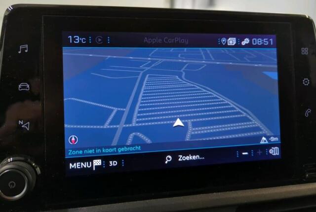 Peugeot PARTNER 1.2 Benzine 111PK Euro6 Premium / Airco / Navigatie / Cruise-ctr. / Schuifdeur + Raam / Radio multimedia / Apk nieuw