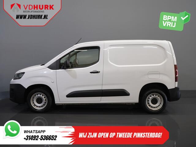 Peugeot PARTNER (Citroen Berlingo) 1.2 PureTech 110 pk BENZINE Airco/ Cruise/ DAB