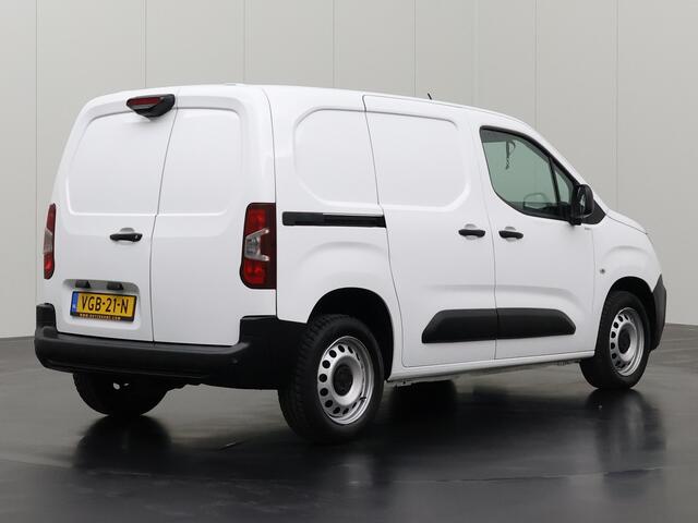 Peugeot PARTNER 1.5 BlueHDI Asphalt | 3-Persoons | Navigatie | Camera | Airco | Cruise | Betimmering