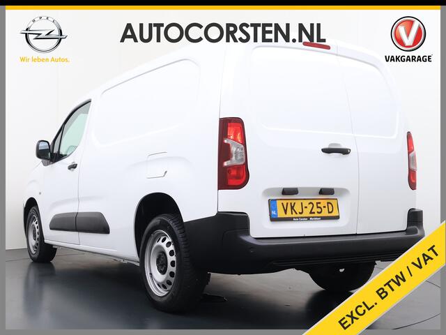 Peugeot PARTNER 1.5HDI 102PK Lang 3D-Navi Airco Apple Carplay Android Auto Cruise Control Pdc Premium Bluetooth DAB Tussenwand Schuifdeur Achterdeuren Euro 6 1e Eigenaar Dealeronderhouden Origineel Nederlandse Auto