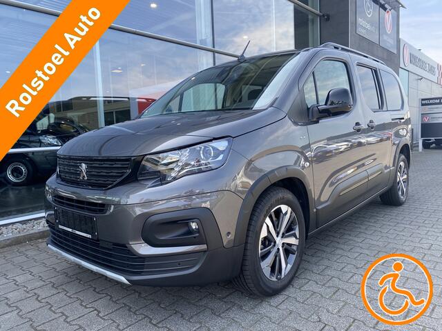 Peugeot Rifter Long 5+1 Rolstoelauto 1.2 Puretech GT-Line (Zo goed als nieuwe 5+1 Rolstoelauto met automaat!)