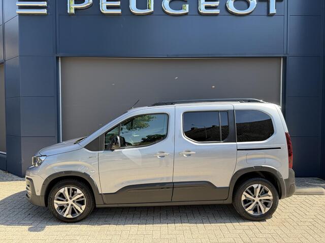 Peugeot Rifter 1.2 Turbo 130 PK GT-Line Automaat | Meest Complete Uitvoering! | Lage Km stand: 35914 Panorama dak | Trekhaak 1200 KG | All season banden | Dodehoek detectie | 2x Zijschuifdeur | Climate Control | Camera | Cruise Control | 17" Lichtmetalen Velgen | Achterklep met Separate Ruit |