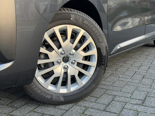 Peugeot Traveller e-Traveller Long 75 kWh 136PK Automaat Navigatie, Achteruitrijcamera, Adaptieve Cruise Control, Stoelverwarming, Stuurwielverwarming, Apple Carplay, Android Auto
