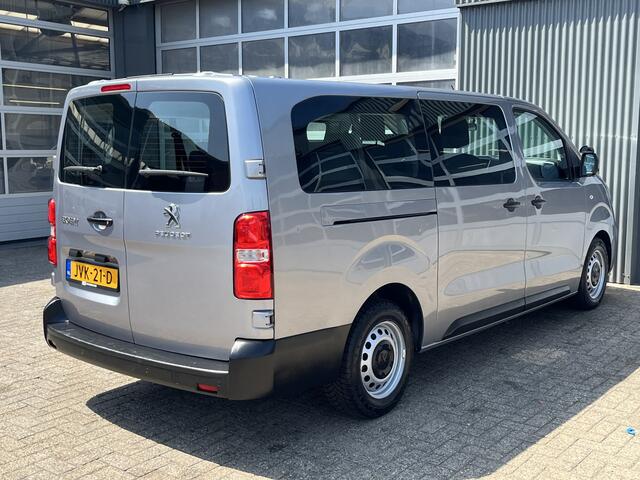 Peugeot Traveller 1.5 BlueHDi 120pk Airco Cruise controle Navigatiesysteem 8-Persoons Parkeerhulp achter Apple carplay 1e eigenaar Euro 6 Bpm en Btw vrij Personenbus Kombi Combi Tourer Passenger Taxi Groepsvervoer
