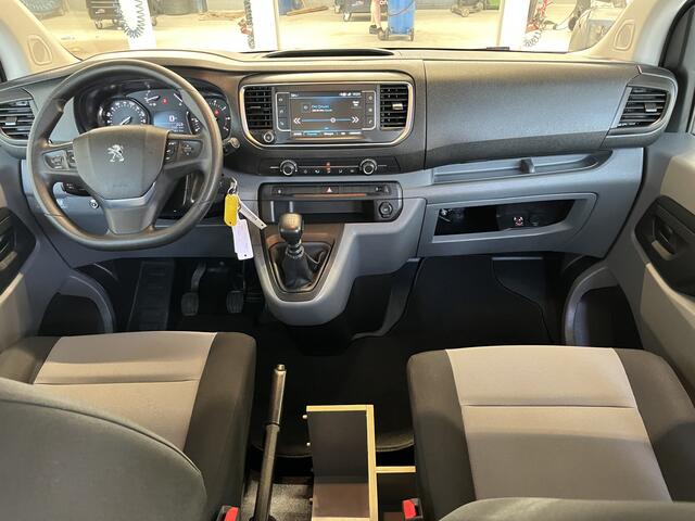 Peugeot Traveller 1.5 BlueHDi 120pk Airco Cruise controle Navigatiesysteem 8-Persoons Parkeerhulp achter Apple carplay 1e eigenaar Euro 6 Bpm en Btw vrij Personenbus Kombi Combi Tourer Passenger Taxi Groepsvervoer