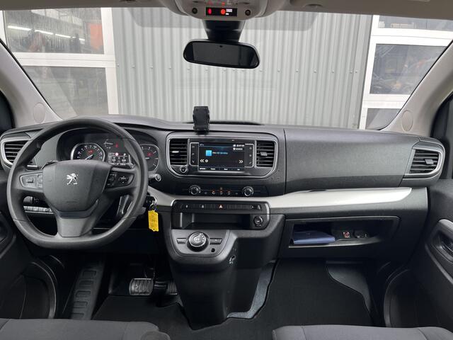 Peugeot Traveller 2.0 BlueHDi Airco Cruise controle Navigatiesysteem 8-Persoons Kantoorinrichting Parkeerhulp achter Apple carplay Euro 6