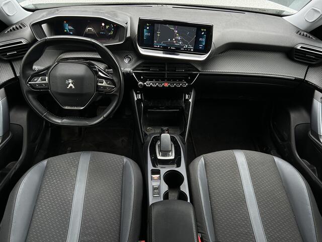 Peugeot e-2008 EV Allure 50 kWh 1e EIGENAAR METALLIC VIRTUAL COCKPIT ADAPT CRUISE CAMERA HALF LEER LED NAVI ECC