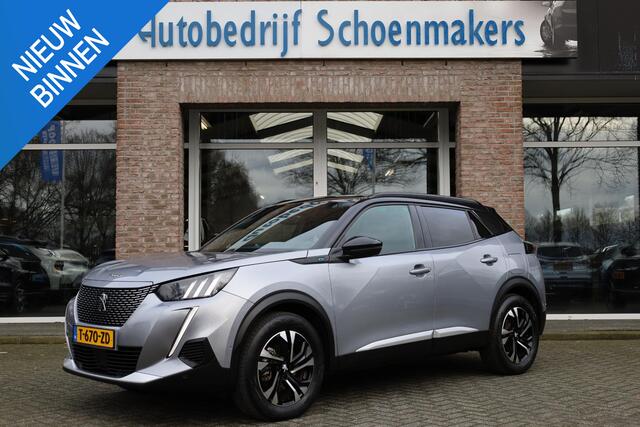 Peugeot e-2008 EV GT 50 kWh TREKHAAK-AFN PANO CARPLAY STOELVER. CRUISE 360-CAMERA HALF-LEER CRUISE CLIMA NAVI 2XPDC 17''LMV