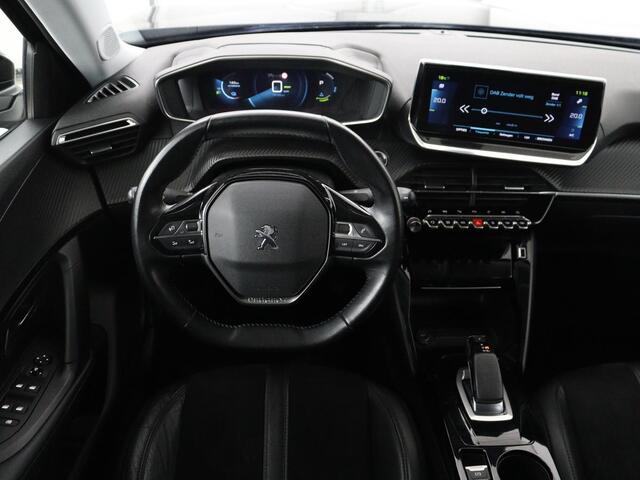 Peugeot e-2008 EV Blue Lease Allure 50 kWh | Carplay | Half leder | Camera | Digital Cockpit | Full LED | Cruise control | Climate control | Bluetooth