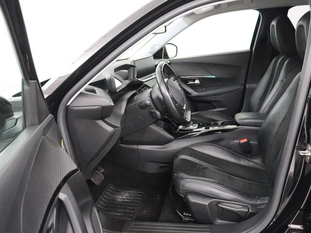 Peugeot e-2008 EV Blue Lease Allure 50 kWh | Carplay | Half leder | Camera | Digital Cockpit | Full LED | Cruise control | Climate control | Bluetooth
