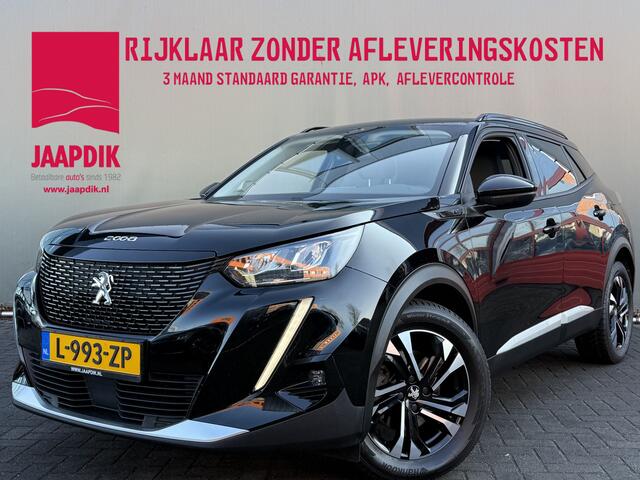 Peugeot e-2008 BWJ 2021 EV Blue Lease 136 PK Allure 50 kWh FULL LED | HALF LEDER | CARPLAY + ANDROID | NAVI | CIMA | CRUISE | LMV | PDC