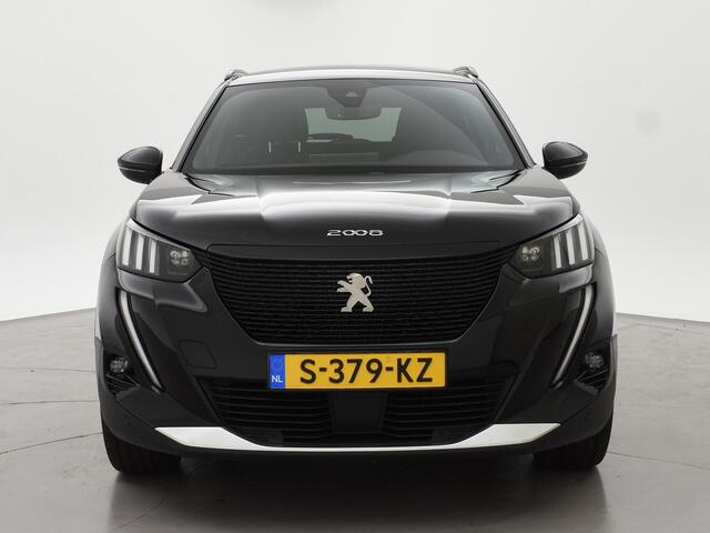 Peugeot e-2008 EV GT 50 kWh 3-FASE + ADAPTIVE CRUISE | PANORAMA | STOELVERW. | 18 INCH | 92% SOH | LEDER/ALCANTARA