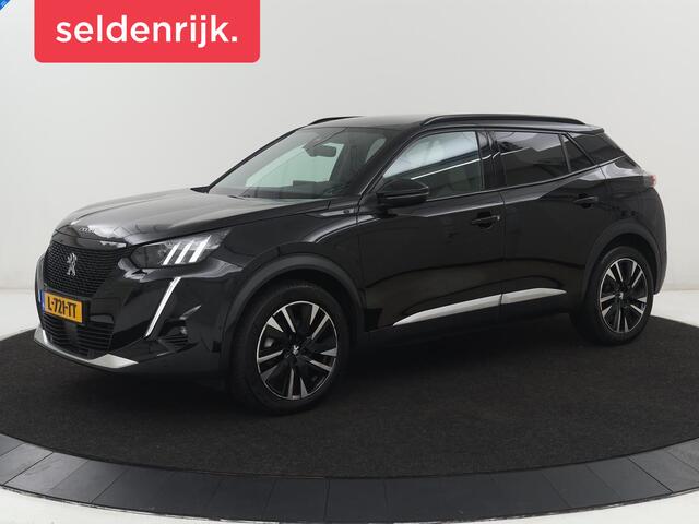 Peugeot e-2008 EV GT Pack 50 kWh | SOH 91,8% | Stoelverwarming | Adaptive cruise | Leder/Alcantara | Carplay | Keyless | Sfeerverlichting | Camera | Navigatie | Parkeerhulp | Full LED | Bluetooth