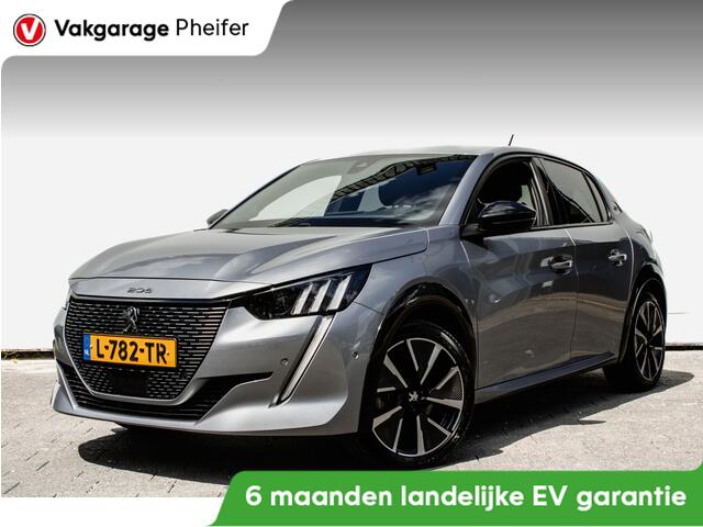 Peugeot e-208 EV GT 350 50 kWh Carplay/ 3-fase/ Half leer/ Sportstoelen/ Navigatie/ Camera/ Dab