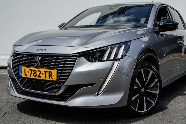 Peugeot e-208 EV GT 350 50 kWh Carplay/ 3-fase/ Half leer/ Sportstoelen/ Navigatie/ Camera/ Dab