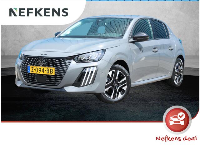 Peugeot e-208 EV Allure 136PK 51 kWh | AppleCarplay/Android Auto | 360'Camera | Parkeersensoren | FULL LED | Lederen Stuurwiel | Climate Control | Adaptive Cruise Control | 16" LMV | Isofix | Privacy Glass |