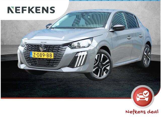 Peugeot e-208 EV Allure 136PK 51 kWh | Apple Carplay/Android Auto | 360'Camera | Parkeersensoren | FULL LED | Lederen Stuurwiel | Climate Control | Adaptive Cruise Control | 16" LMV | Isofix |