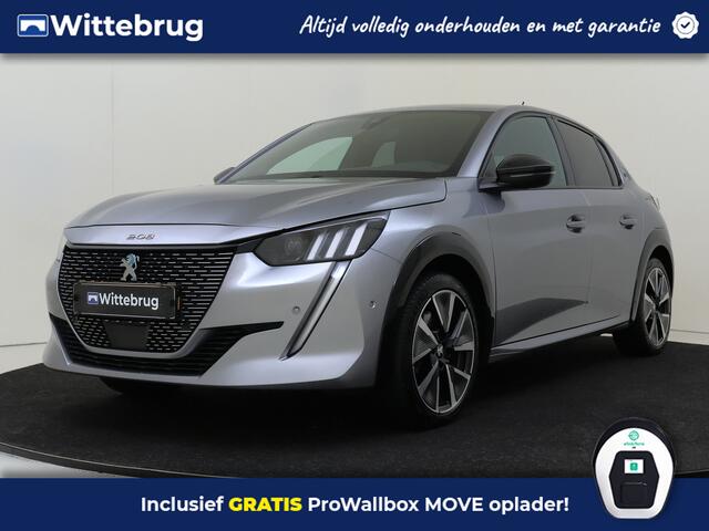 Peugeot e-208 EV 136 PK GT 350 50 kWh | Sport uitvoering | Camera | Navigatie | Parkeerhulp |