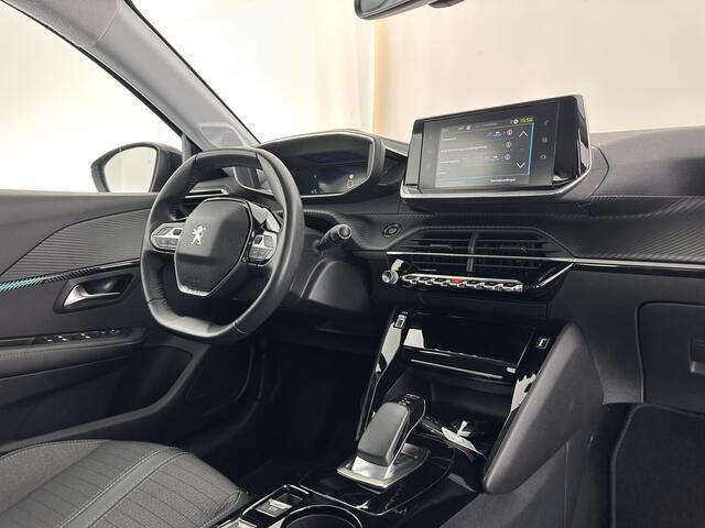 Peugeot e-208 EV Allure 50 kWh (INCL-BTW) *1/2LEATHER | DIGI-COCKPIT | APP-CONNECT | KEYLESS | CCS-FASTLOADER | CAMERA | ECC | PDC | LANE-ASSIST | CRUISE | COMFORT-SEATS | DAB | 16"ALU*
