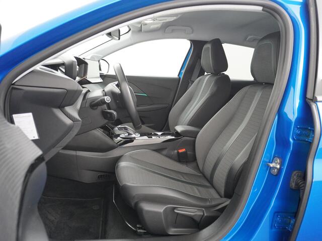 Peugeot e-208 EV 50kWh Adaptive-Cruise Apple Carplay Android Cruise Keyless Led PDC Allure Dab Lmv 16" Bluetooth Regensensor Rijstrooksensor Verkeersbord detectie