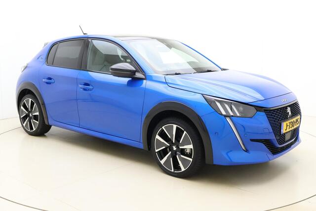 Peugeot e-208 EV GT 350 50 kWh | Navigatie | Panorama dak | Stoelverwarming | Weinig KM! | Getint Glas | Achteruit rij Camera