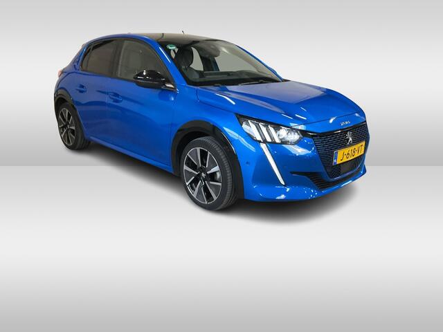 Peugeot e-208 EV GT 350 50 kWh Panoramadak / Camera / Virtual Cockpit / Half leder / Navigatie / Keyless / Cruise Control / Dodehoek detectie