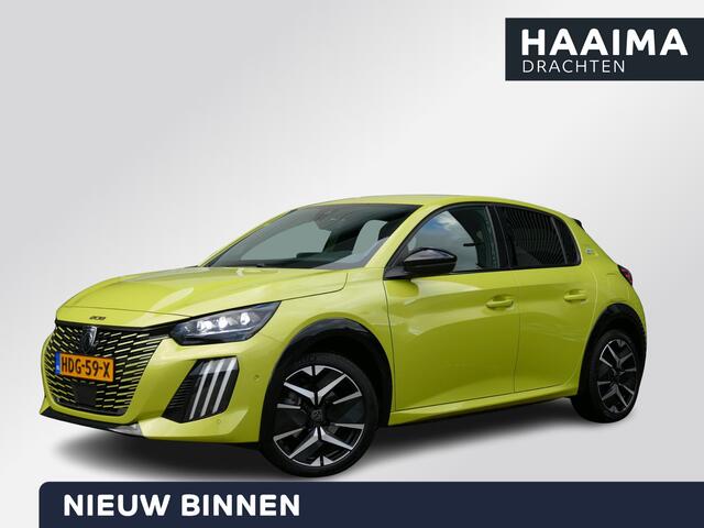 Peugeot e-208 EV GT 51kWh | 423KM WLTP | 17% Bijtelling | AUTOMAAT | Stoelverwarming Met Massage Functie | Adaptive Cruise Control | Parkeer Camera Voor & Achter | Alcantara Bekleding | 17 Inch Lichtmetalen Velgen |