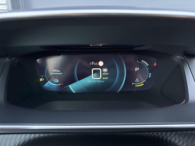 Peugeot e-208 EV GT 350 50 kWh ?SOH 93.2% ?3-Fase ?Full LED ?Stoelverwarming ?Sfeerverlichting ?Navigatie ?Camera ?Half Leder ?Lichtmetaal 17" ?Parkeersensoren