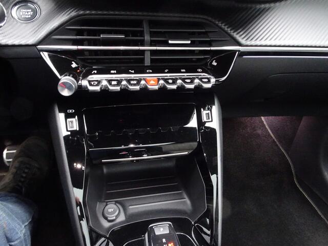 Peugeot e-208 EV GT 350 50 kWh Automatische airco, panorama dak, navigatie, stoelverwarming, parkeersensoren, achteruitrijcamera, licht metalen velgen, GT 350, enz...GEEN IMPORT.