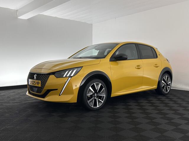 Peugeot e-208 EV GT 350 50 kWh [ 3-Fase ] {SOH-88%} (INCL.BTW) *FULL-LED | DIGI-COCKPIT | BLINDSPOT | CAMERA | LEATHER-ALCANTARA | AMBIENT-LIGHT | NAVI-FULLMAP | LANE-ASSIST | KEYLESS | DAB | CCS-FASTLOADER | HEATED-SPORTSEATS | 17''ALU