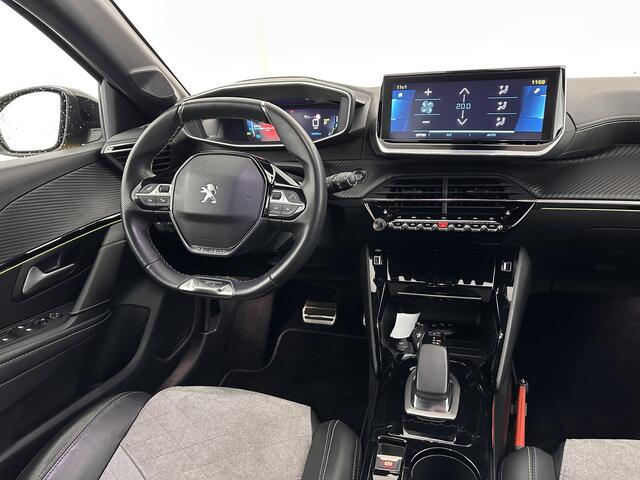 Peugeot e-208 EV GT 350 50 kWh [ 3-Fase ] {SOH-88%} (INCL.BTW) *FULL-LED | DIGI-COCKPIT | BLINDSPOT | CAMERA | LEATHER-ALCANTARA | AMBIENT-LIGHT | NAVI-FULLMAP | LANE-ASSIST | KEYLESS | DAB | CCS-FASTLOADER | HEATED-SPORTSEATS | 17''ALU