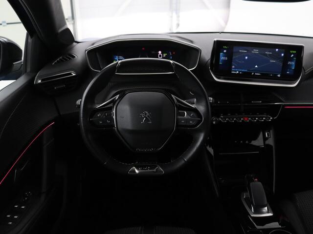 Peugeot e-208 EV GT Pack 50 kWh | Adaptive cruise | Carplay | Camera | Half leder | Keyless | Sportstoelen | Navigatie | Full LED