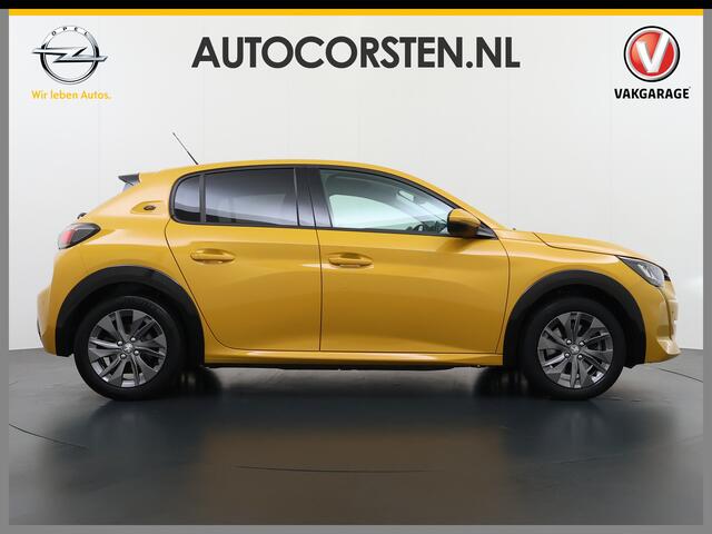 Peugeot e-208 EV Allure Première 50kWh SOH 89% Navi Ecc Stoelverwarming 360°Camera Apple Carplay Android Auto Cruise Control Pdc Led Lmv 16" Privacy Glas DAB+ Keyless Rijstrooksensor 1e Eigenaar Origineel Nederlandse Auto Dealeronderhouden