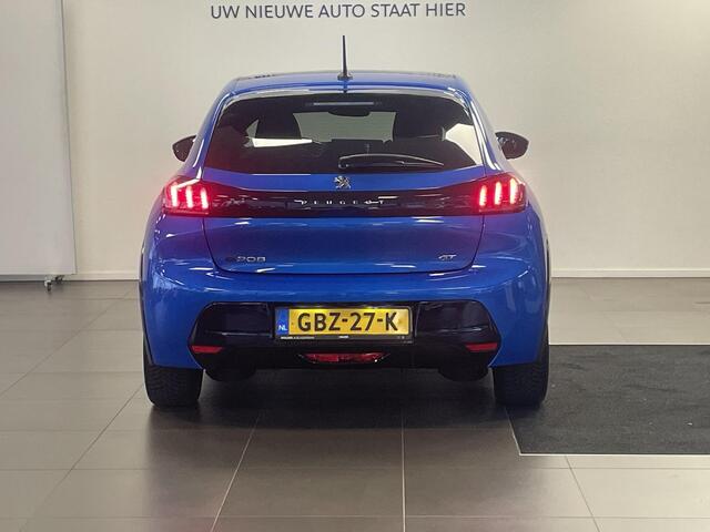 Peugeot e-208 GT EV 3-FASEN 50kWh 136pk | PANODAK | STOELVERW. | DODEHOEKBEW. | WARMTEPOMP | CAMERA | NAVI | DAB+ | CLIMA | CRUISE