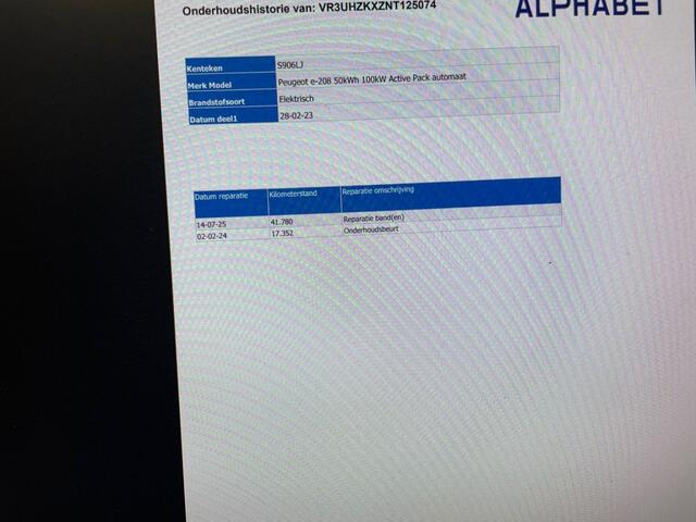 Peugeot e-208 Active Pack 50 kWh - Carplay, Navi, Cruise