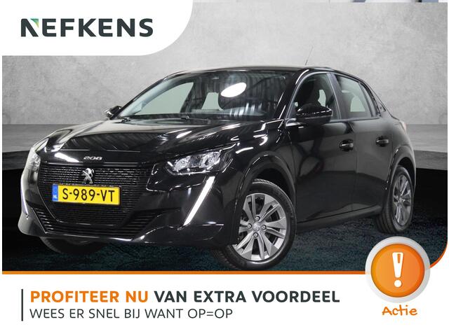 Peugeot e-208 Active Pack 50kWh 136PK | 1ste eigenaar | Parkeersensoren | Navigatie | 16"LMV | AppleCarplay/AndroidAuto | Lederen Stuurwiel | DAB Radio | Cruise Control | Isofix | Bluetooth |