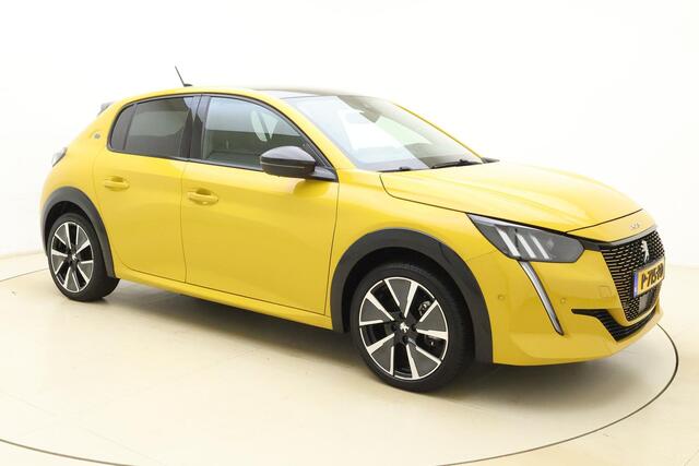 Peugeot e-208 EV GT 350 50 kWh 136pk | Navigatie | Camera | Climate Control | Stoelverwarming | Zwart Dak | Cruise Control | Parkeersensoren | Keyless Start