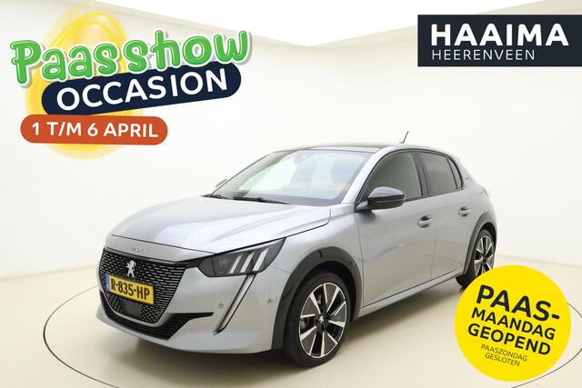 Peugeot e-208 EV GT Pack 50 kWh SOH 93.1% | 3-Fase | Panorama Dak | Stoelverwarming | Keyless Entry & Start | Camera | Navigatie