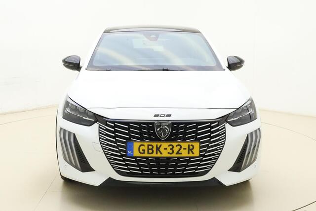Peugeot e-208 EV GT 50 kWh | WLTP 363KM | Panorama Dak | Cruise Control | parkeersensoren Rondom | Start/Stopknop | Climate Control | Parkeer Camera Achter |
