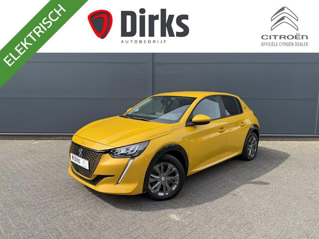 Peugeot e-208 Active Pack 50 kWh (Automatische Airco - LED - Navigatie - Apple Carplay - Keyless Start - Lichtmetalen Velgen)