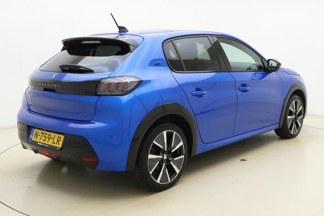 Peugeot e-208 EV GT Pack 50 kWh 3-Fase | Panorama Dak | Alcantara | Stoelverwarming | Adaptieve Cruise Control | Keyless Entry & Start