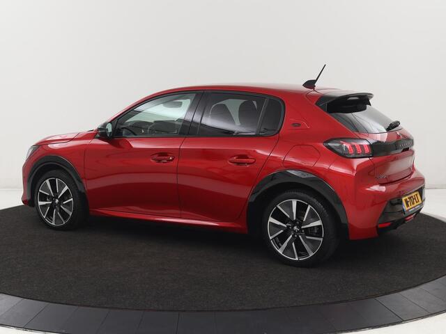 Peugeot e-208 EV GT Pack 50 kWh | SOH 92% | Stoelverwarming | Leder/Alcantara | Adaptive cruise | Carplay | Park Assist | Camera | Keyless | Full LED | Dodehoek detectie | Navigatie | Digital Cockpit